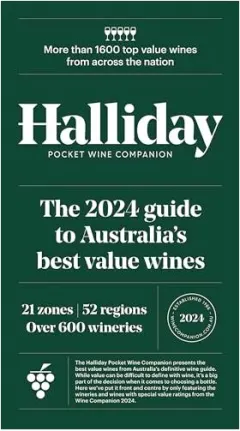 Coperta cărții Halliday Pocket Wine Companion 2024