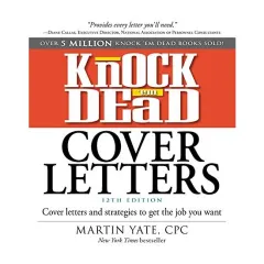 Coperta cărții Knock 'em dead cover letters