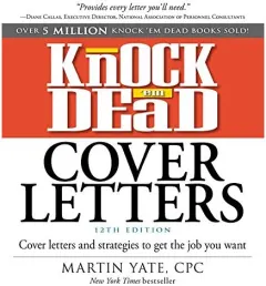 Coperta cărții Knock 'em dead cover letters