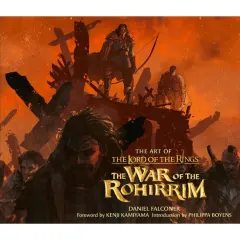 Coperta cărții The Art of The Lord of the Rings: The War of the Rohirrim
