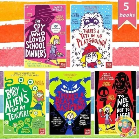Coperta cărții Pamela Buchart 5 Books Set (Baby Aliens, The Spy,(...)