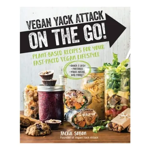 Coperta cărții Vegan Yack Attack On The Go!: Plant- Based Recipes(...)