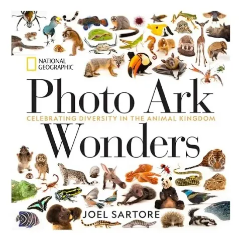 Coperta cărții National Geographic Photo Ark Wonders, Joel Sartore