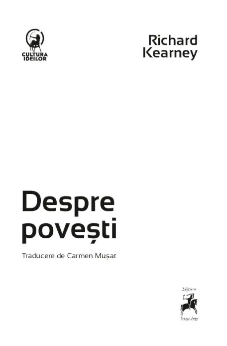 Coperta cărții Despre povești