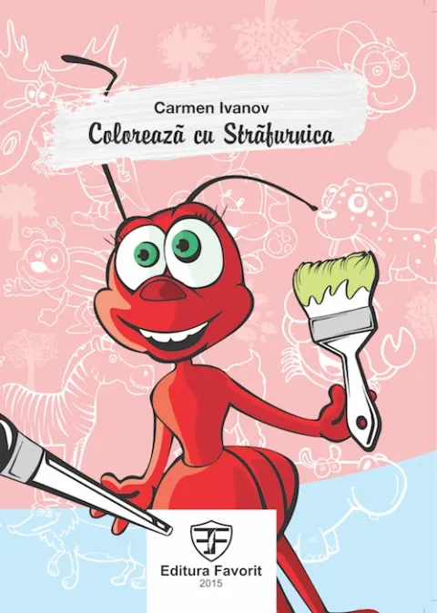 Coperta cărții Colorează cu Străfurnica