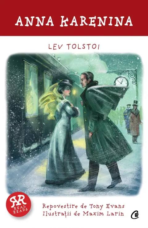 Coperta cărții Anna Karenina (repovestire)
