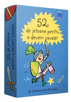 Coperta cărții 52 de jetoane pentru a deveni cavaler