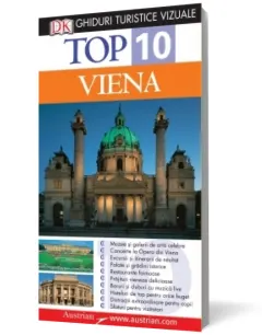 Coperta cărții Top 10. VIENA Ghid turistic vizual