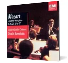 Coperta cărții Mozart Concertos pour piano 9, 20, 21, 23, 27