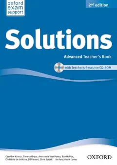 Coperta cărții Solutions 2nd Edition Advanced Teacher's Book and CD-ROM Pack- REDUCERE 50%