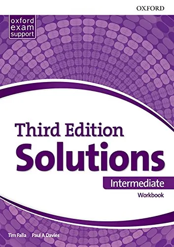 Coperta cărții Solutions 3E Intermediate Workbook
