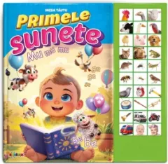 Coperta cărții Primele sunete. Carte cu sunete