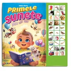 Coperta cărții Primele sunete. Carte cu sunete