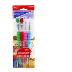 Coperta cărții Set pensule pastel par sintetic DACO, PN294P (4 bucati)