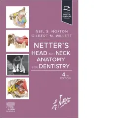 Coperta cărții Netter Head and Neck Anatomy for Dentistry, 4th edition