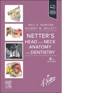 Coperta cărții Netter Head and Neck Anatomy for Dentistry, 4th edition