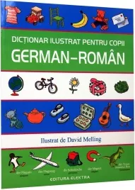 Coperta cărții Dictionar ilustrat pentru copii german-roman