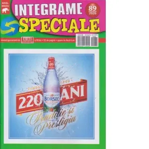 Coperta cărții Integrame speciale, Nr.89/2026