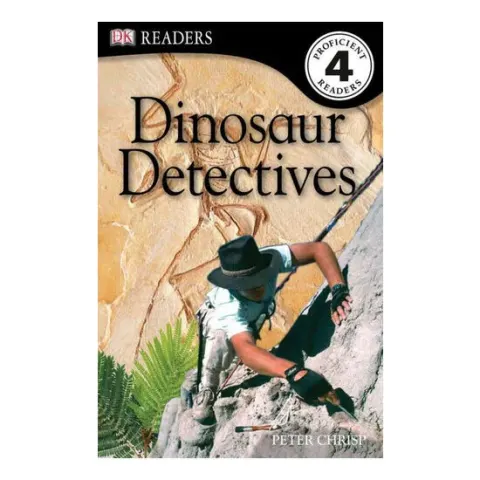 Coperta cărții DK Readers L4: Dinosaur Detectives