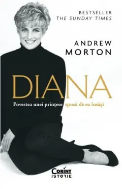 Coperta cărții Diana. Povestea unei prințese spusă de ea însăși