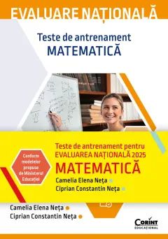 Coperta cărții Evaluare națională 2025. Matematică. Teste de antrenament