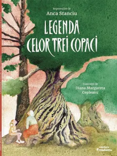 Coperta cărții Legenda celor trei copaci