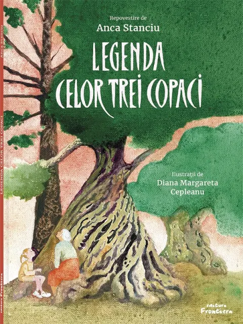 Coperta cărții Legenda celor trei copaci