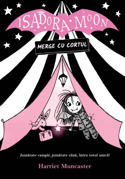 Coperta cărții Isadora Moon merge cu cortul