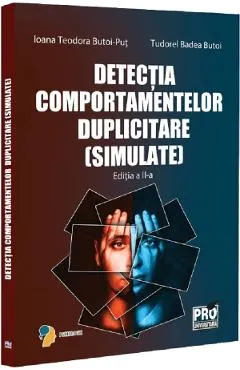 Coperta cărții Detectia comportamentelor duplicitare (simulate) Ed.2 - Tudorel Badea Butoi, Ioana Teodora Butoi-Put