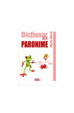 Coperta cărții Dicționar de paronime