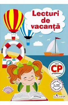 Coperta cărții Lecturi de vacanta - Clasa pregatitoare