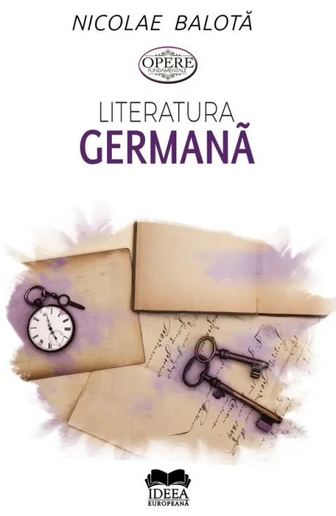 Coperta cărții Literatura germană. De la Sturm-und-Drang la zilele noastre