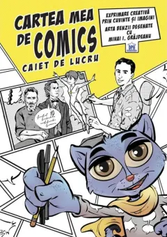 Coperta cărții Cartea mea de comics - Caiet de lucru