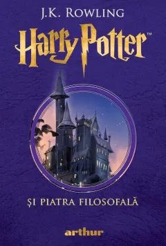 Coperta cărții Harry Potter si piatra filosofala