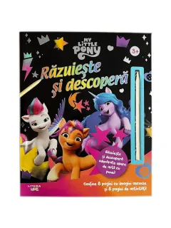 Coperta cărții My Little Pony. Răzuiește și descoperă