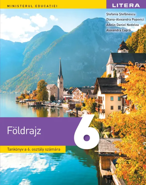 Coperta cărții Geografie. Manual in limba maghiara. Clasa a VI-a