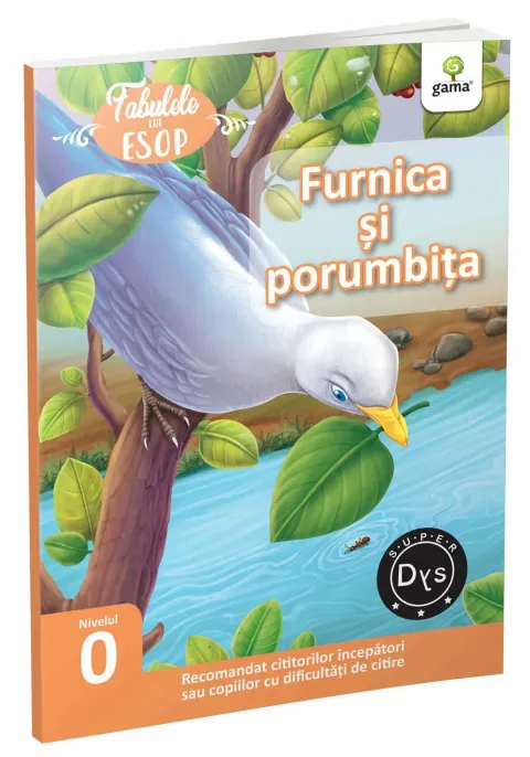 Coperta cărții Furnica și porumbița