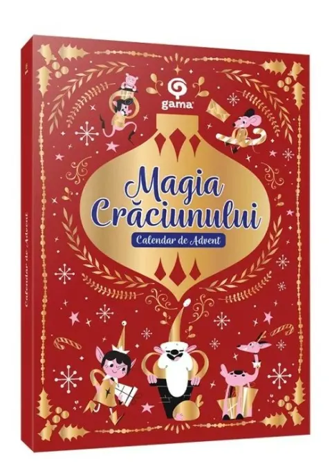 Coperta cărții Magia Craciunului. Calendar de Advent
