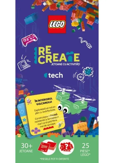 Coperta cărții Lego Recreate: Tech