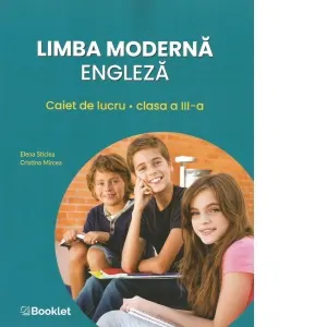 Coperta cărții Limba moderna engleza. Caiet de lucru pentru clasa a III-a