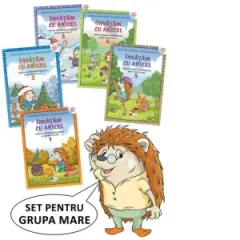 Coperta cărții Invatam cu Aricel. Set 5 module pentru grupa mare 5-6 ani