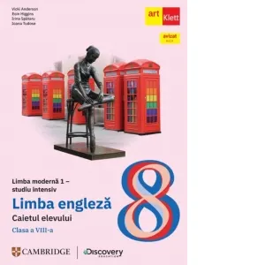 Coperta cărții Limba moderna 1 - studiu intensiv. Limba engleza. Caietul elevului pentru clasa a VIII-a