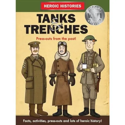 Coperta cărții Tanks and Trenches WW1