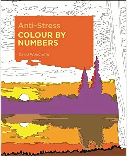 Coperta cărții Anti-Stress Colour by Numbers