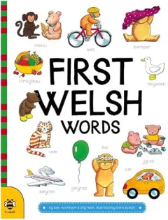 Coperta cărții First Welsh Words (Welsh Edition)
