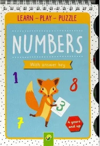 Coperta cărții Numbers (Learn-Play-Puzzle)
