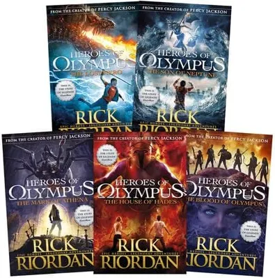 Coperta cărții Heroes of Olympus: 5 Book Collection