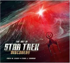 Coperta cărții Art of Star Trek Discovery