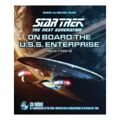 Coperta cărții On Board The Uss Enterprise Be Transported To The Final Frontier With A Breathtaking 3d Tour