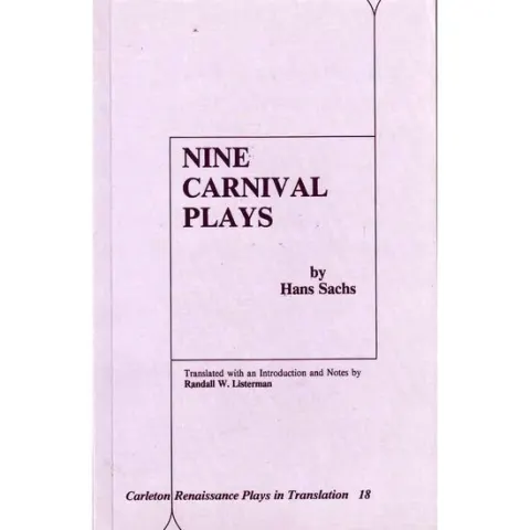 Coperta cărții Nine Carnival Plays